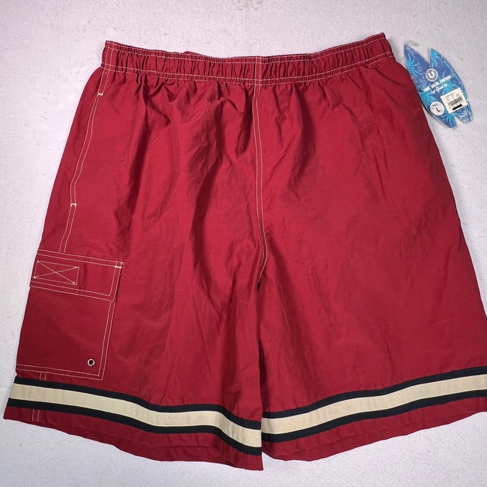 Utility Board Shorts Mens Large Red New